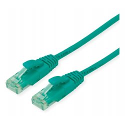 ROLINE Recycled Material 21.45.3130 networking cable Green 0.5 m Cat6a U/UTP (UTP)