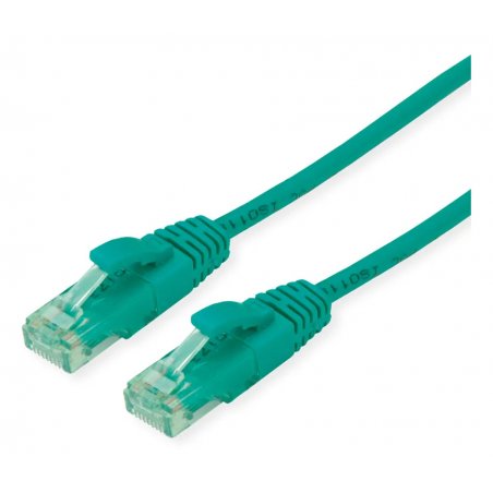 ROLINE Recycled Material 21.45.3135 networking cable Green 5 m Cat6a U/UTP (UTP)