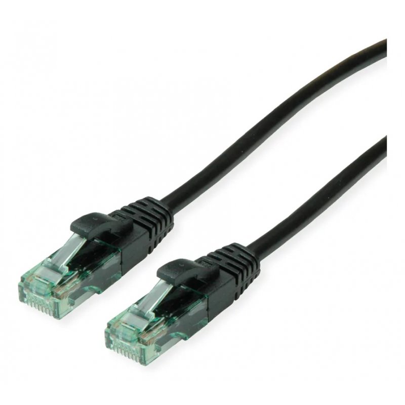 ROLINE Recycled Material 21.45.3159 networking cable Black 20 m Cat6a U/UTP (UTP)