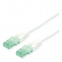 ROLINE Recycled Material 21.45.3160 câble de réseau Blanc 0,5 m Cat6a U/UTP (UTP)