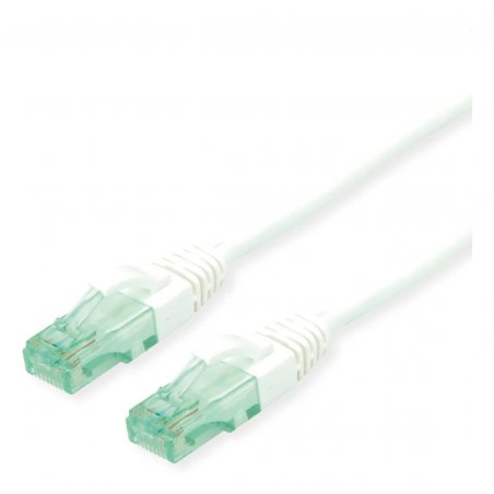 ROLINE Recycled Material 21.45.3187 networking cable White 0.3 m Cat6a U/UTP (UTP)