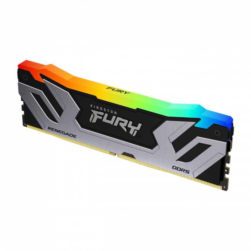 Kingston Technology FURY 24GB 8400MT/s DDR5 CL40 CUDIMM Renegade RGB Silver XMP