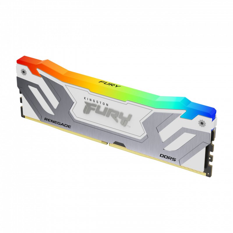 24GB DDR5-8400MT/S CL40 CUDIMM FURY RENEGADE RGB WHITE XMP