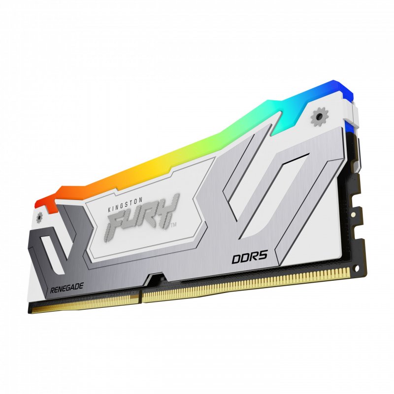 24GB DDR5-8400MT/S CL40 CUDIMM FURY RENEGADE RGB WHITE XMP