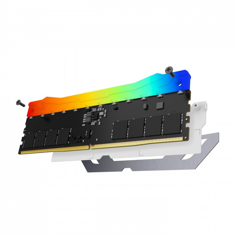 24GB DDR5-8400MT/S CL40 CUDIMM FURY RENEGADE RGB WHITE XMP