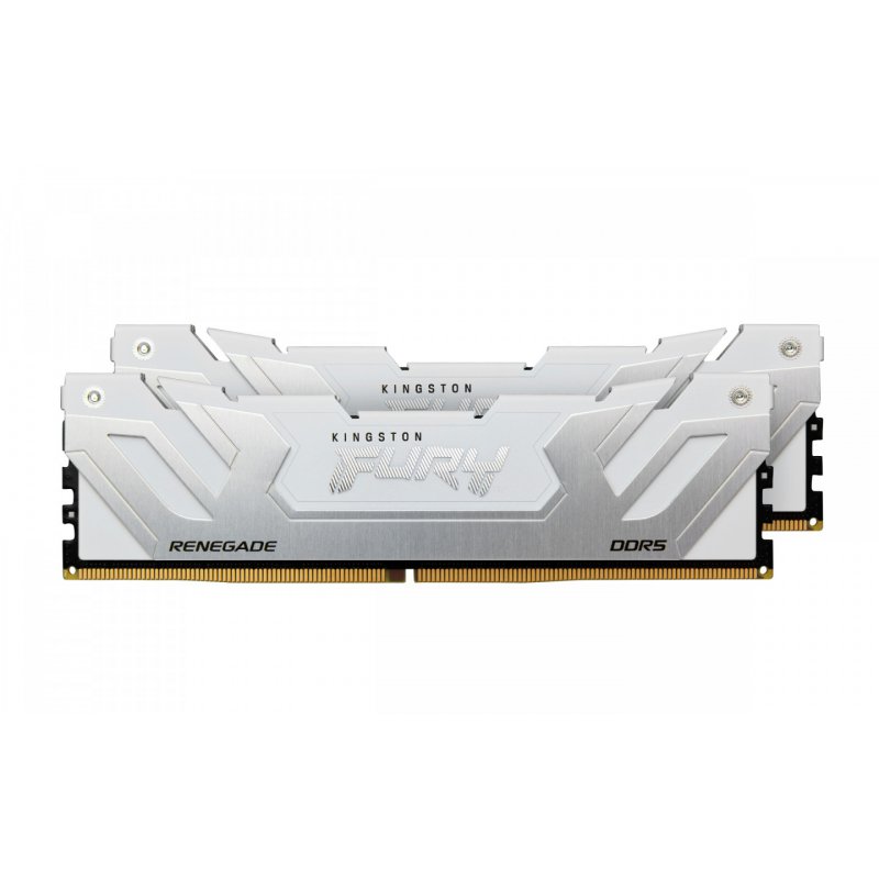 Kingston Technology FURY 48 Go 8400MT/s DDR5 CL40 CUDIMM (kit de 2) Renegade White XMP