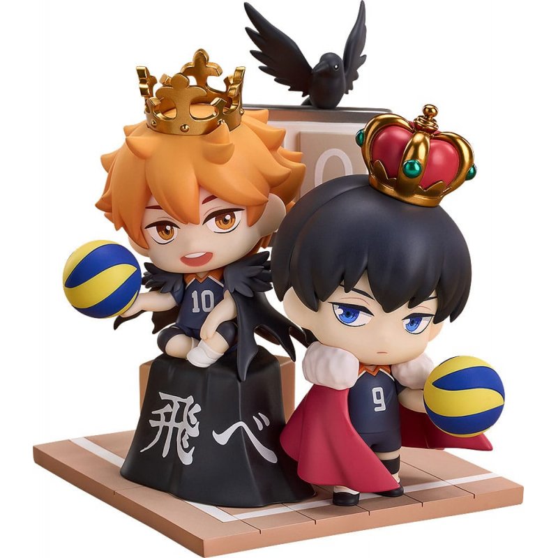 Haikyu!! pack 2 mini figurines Qset Shoyo Hinata & Tobio Kageyama 11 cm