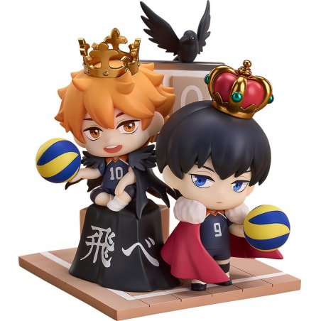 Haikyu!! pack 2 mini figurines Qset Shoyo Hinata & Tobio Kageyama 11 cm
