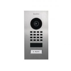 DoorBird D1101V système vidéophone Acier inoxydable