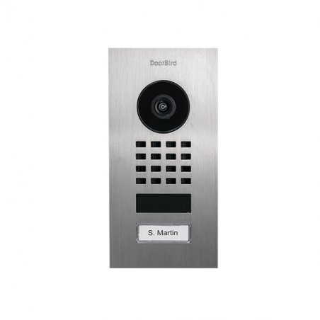 DoorBird D1101V video intercom system Stainless steel