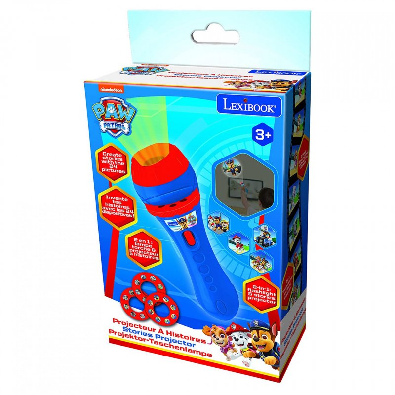 Lexibook Paw Patrol Stories projector and torch light Children's Projector