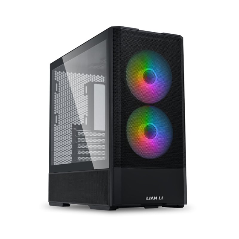 Lian Li LANCOOL 207 PC Gehäuse, Midi-Tower, ATX, Tempered Glass - schwarz