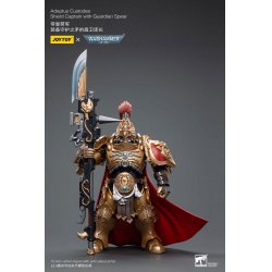 Warhammer 40k figurine 1/18 Adeptus Custodes Shield Captain with Guardian Spear 12 cm