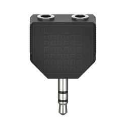 Hama 00205191 cable gender changer 3.5mm 2 x 3.5mm Black