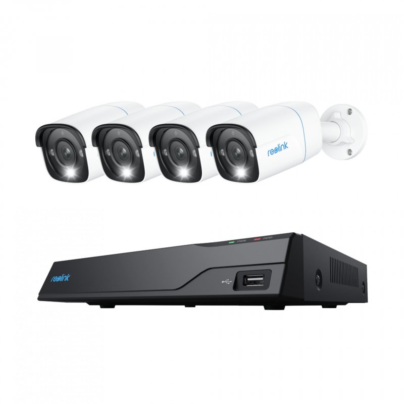 Reolink NVS8-8MB4 kit de vidéo-surveillance Avec fil 8 canaux