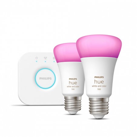 Philips Hue StiWa White&Col. Amb. E27 2er Starter Set