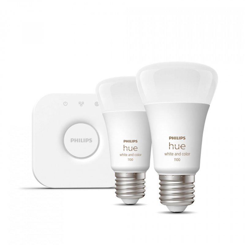 Philips Hue StiWa White&Col. Amb. E27 2er Starter Set