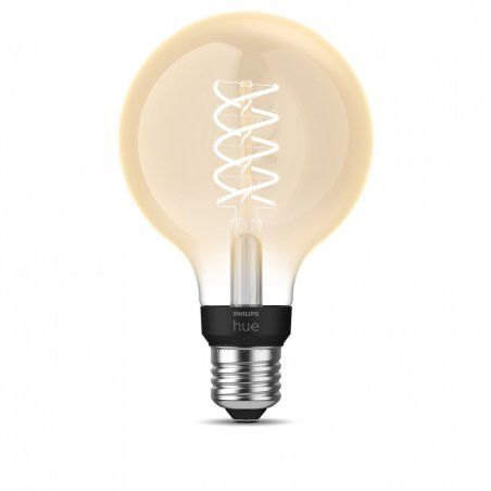 Philips Hue White E27 Filament Globe G93 550lm.