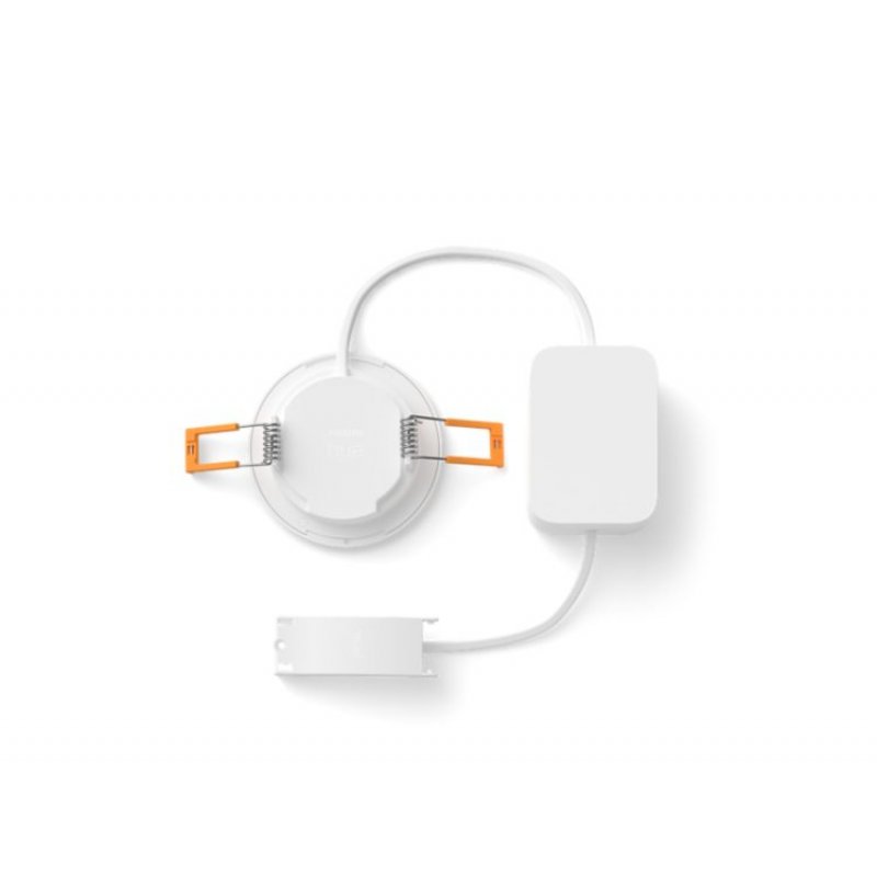Philips Hue White & Col. Amb. Slim Recessed 90mm weiß