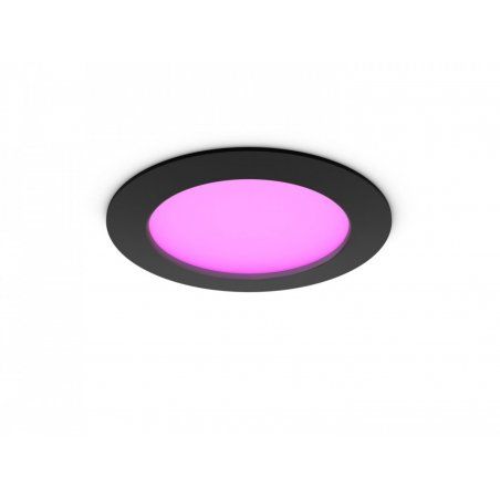 Philips Hue White & Col. Amb. Slim Recessed 170m schwarz