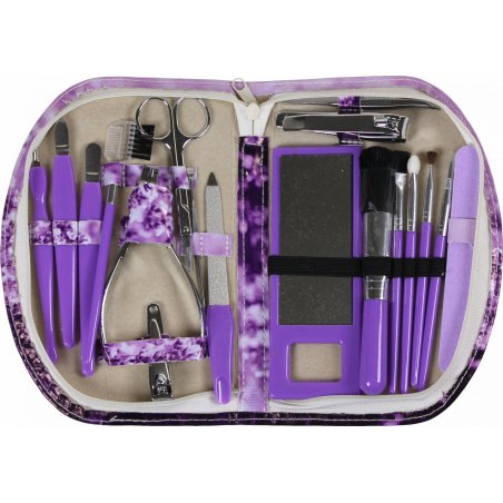 Wellys 18 Pieces Manicure Set 'Lavender'