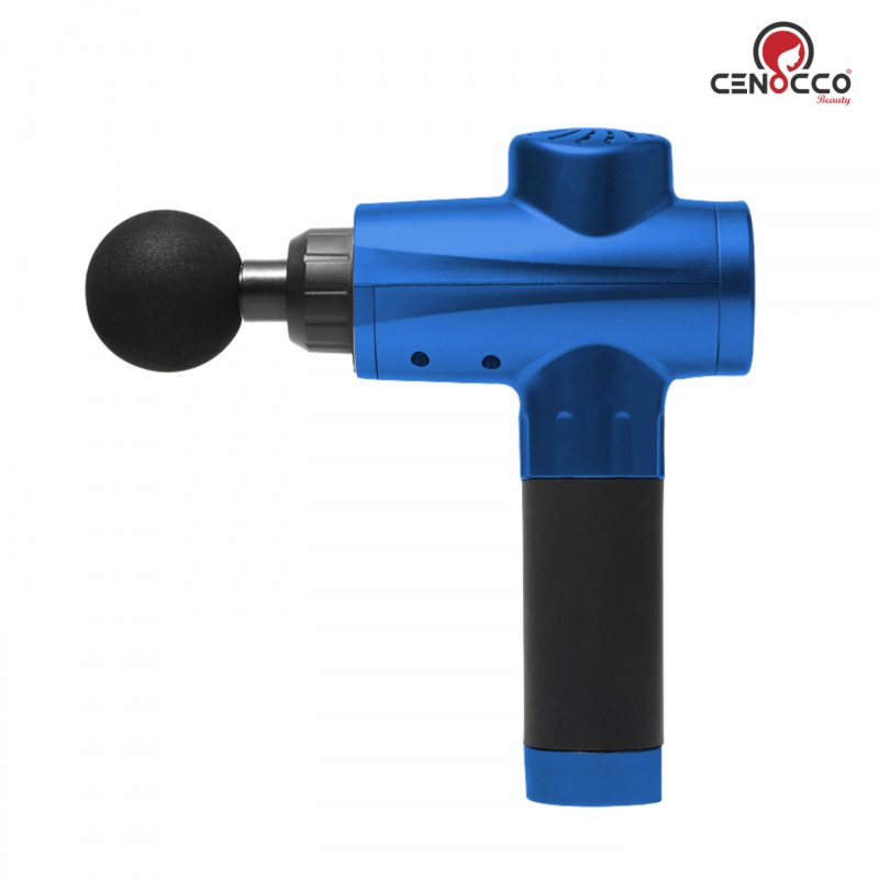 Cenocco Deep Muscle Relaxation Gun Massage Blue