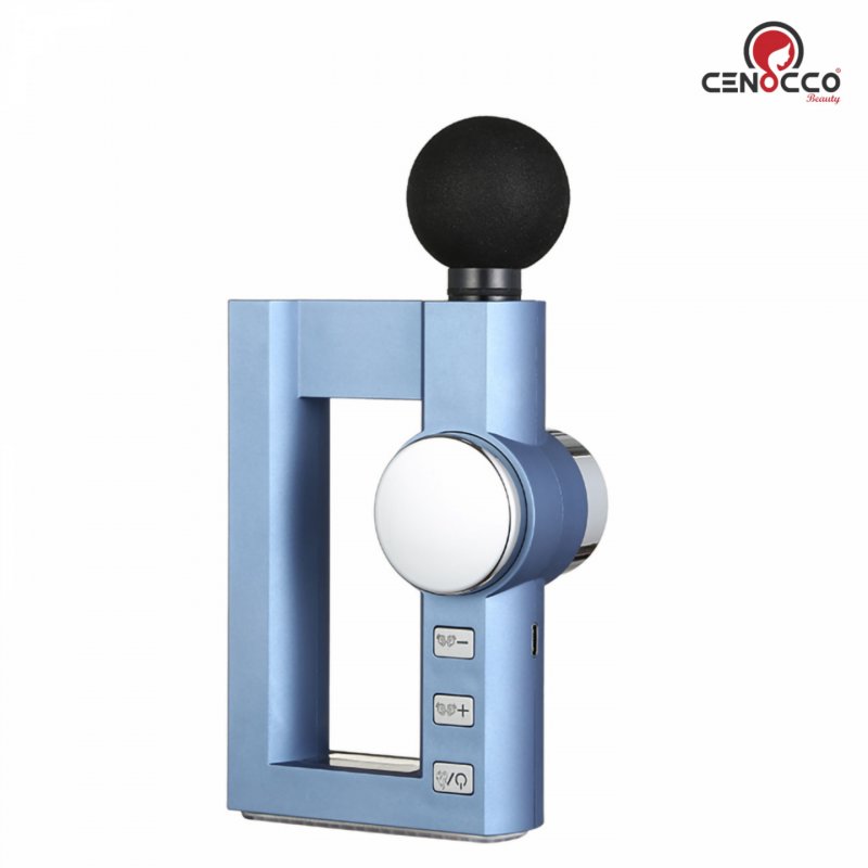Cenocco Portable Heated Massage Gun Blue