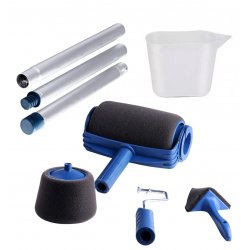 Paint Roller Set with Paint Container