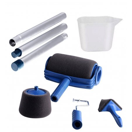 Paint Roller Set with Paint Container