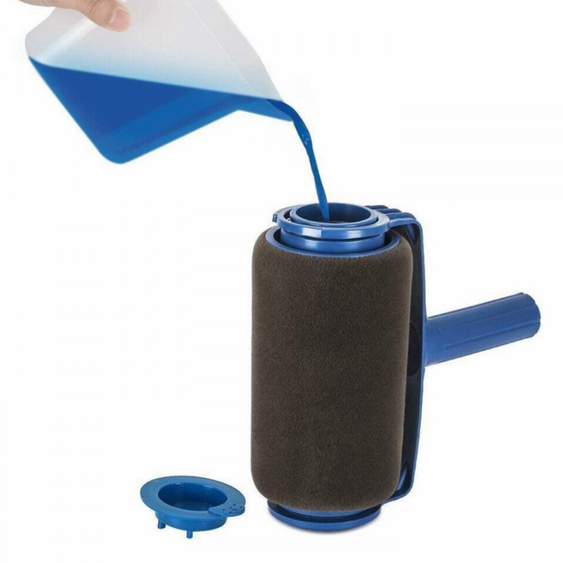 Paint Roller Set with Paint Container