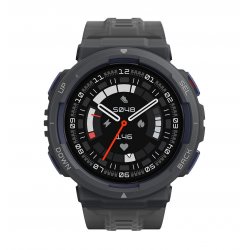 Amazfit ACTIVE EDGE 3.35 cm (1.32") TFT 46 mm Digital 360 x 360 pixels Touchscreen Black GPS (satellite)