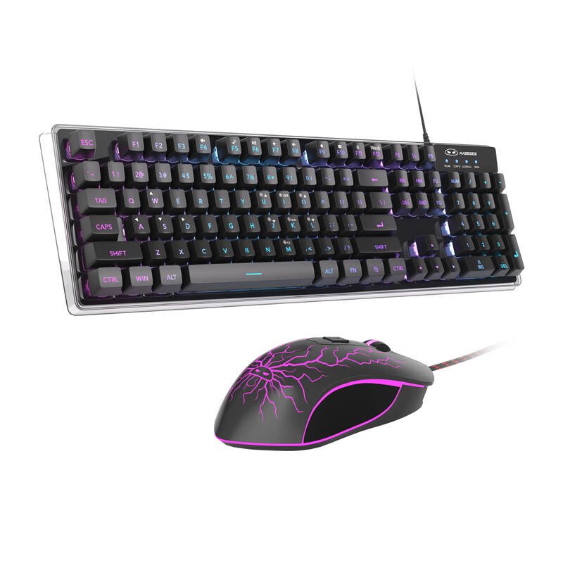MageGee K1 wired keyboard mouse set (black)