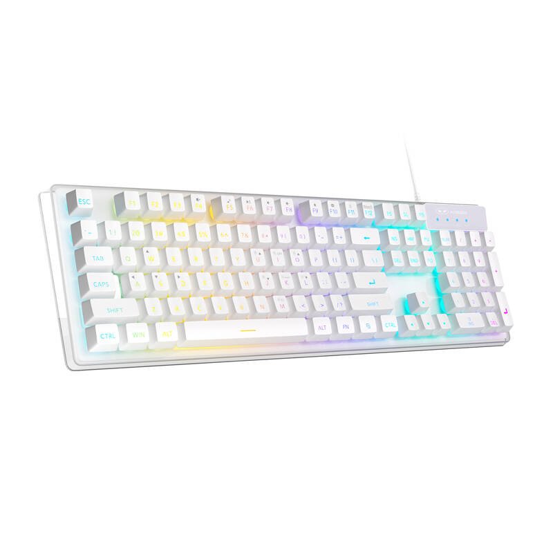 MageGee K1 wired keyboard mouse set (white)