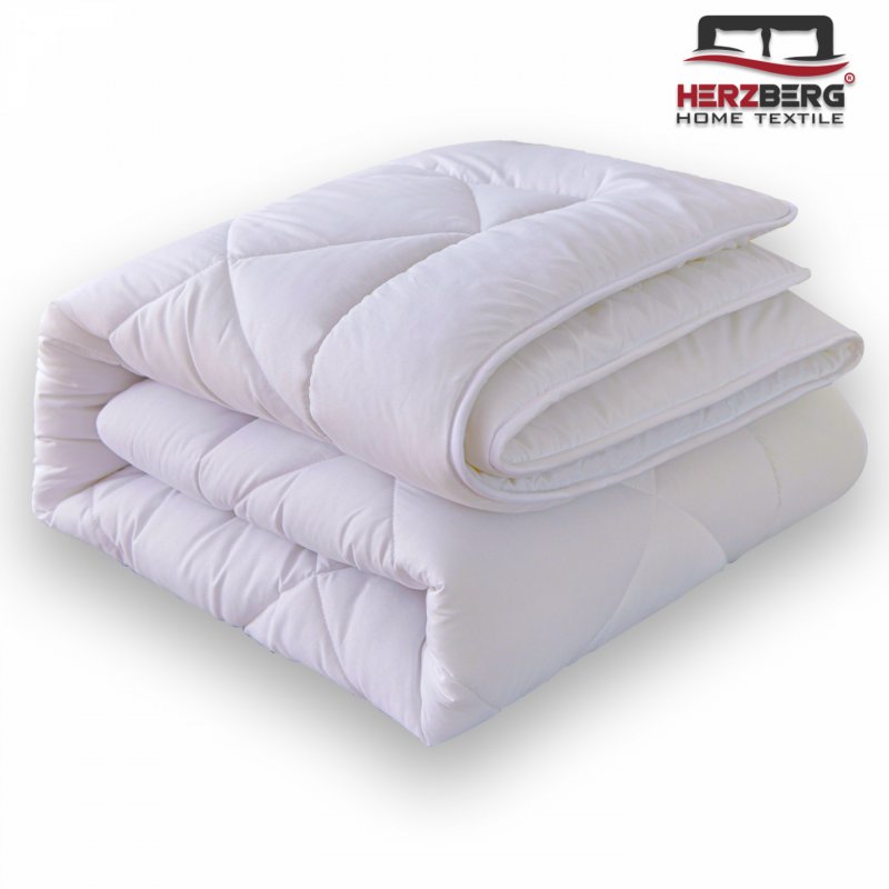 Herzberg HG-24267WD: 4-Star Quality White Duvet - 240x200cm