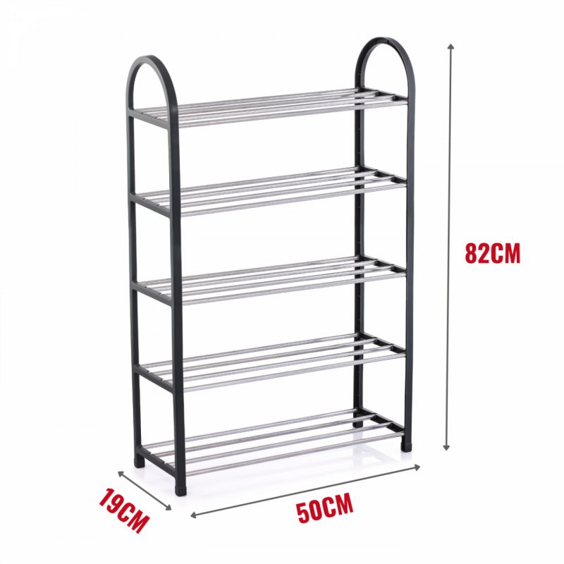 Herzberg HG-04517: 5 Tier Shoe Rack Organizer
