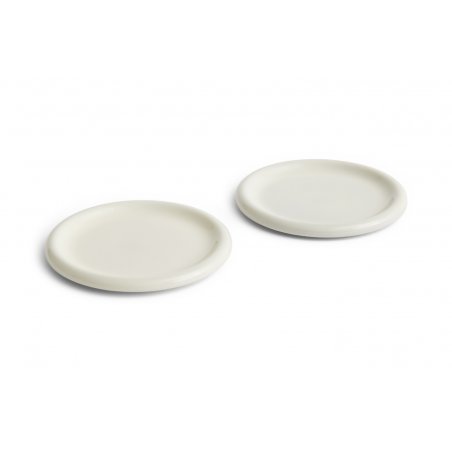 HAY - Barro Plate Ø24, set of 2 - Off-white