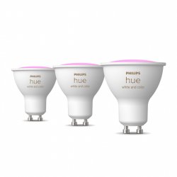 Philips Hue White and Color ambiance GU10 - Spot connecté - (pack de 3)