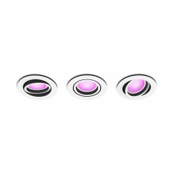 Philips Hue White and colour ambience 3-pack Centura recessed spotlight