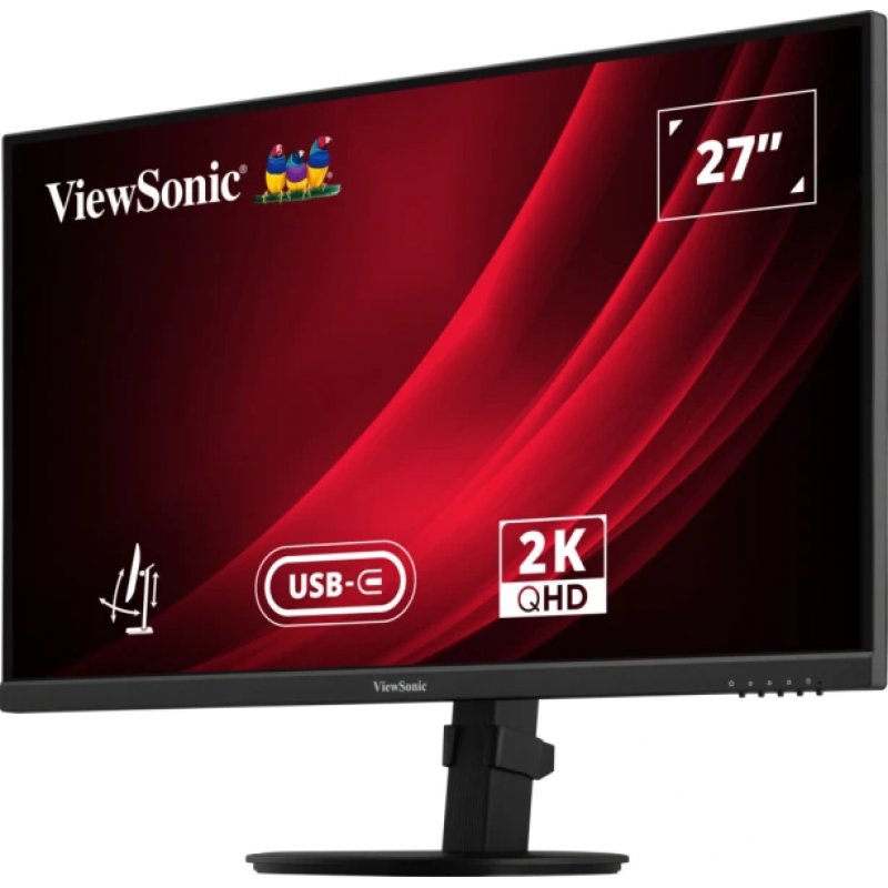 Viewsonic VG Series VG2709-2K-MHDU-2 écran plat de PC 68,6 cm (27") 2560 x 1440 pixels Quad HD LED Noir
