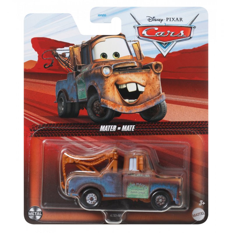 Disney Pixar Cars Disney and Pixar Cars Mater with Tow Hook