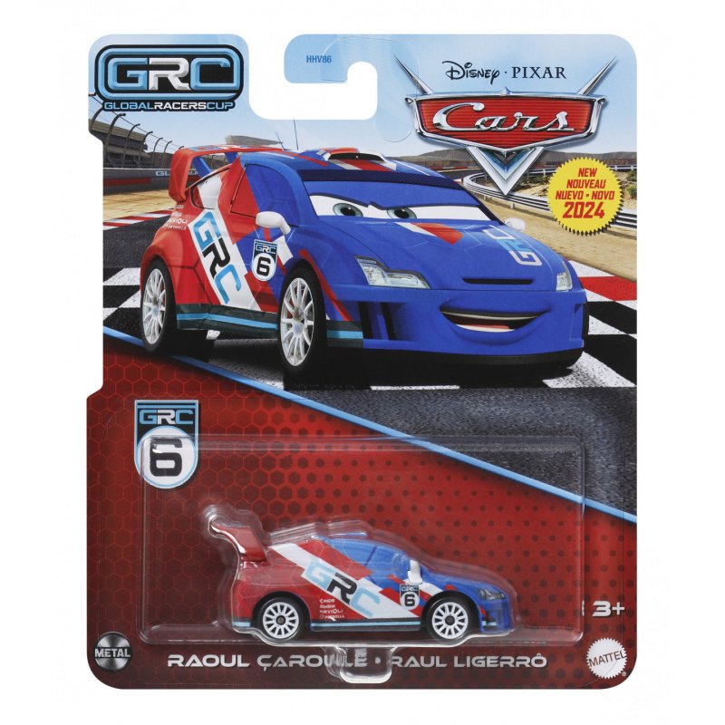 Disney Pixar Cars Disney and Pixar Cars World Grand Prix Raoul CaRoule