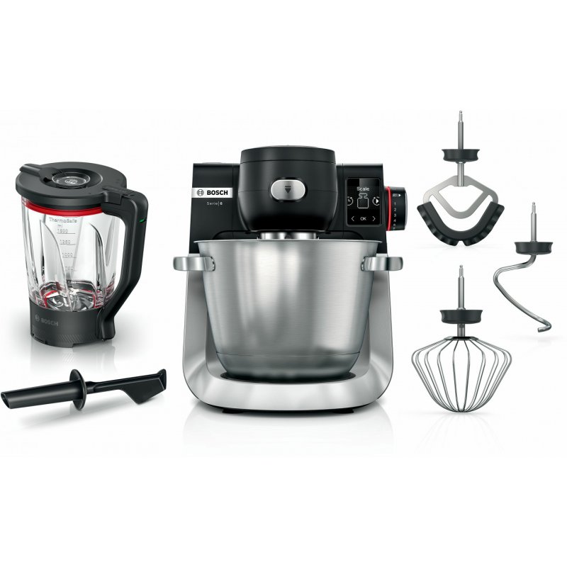 Bosch Serie 6 MUMS6ZS17 food processor 1600 W 5.5 L Black Stainless steel