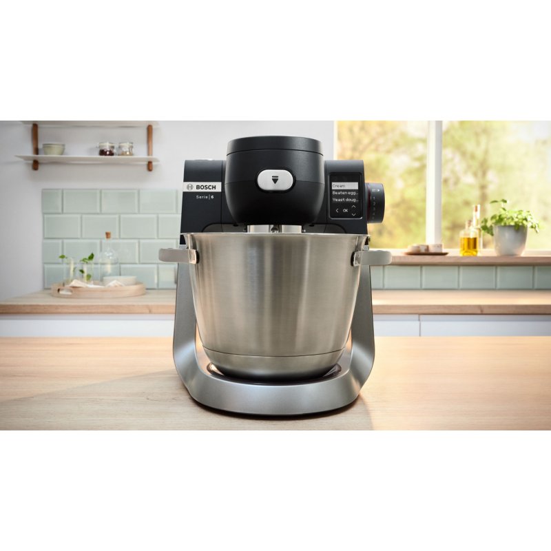 Bosch Serie 6 MUMS6ZS17 robot de cuisine 1600 W 5,5 L Noir, Acier inoxydable