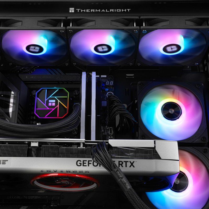 Thermalright Aqua Elite 360 V3 Processeur Refroidisseur de liquide tout-en-un 12 cm Noir 1 pièce(s)