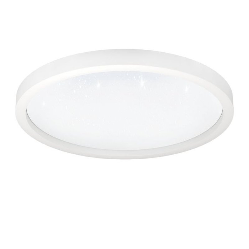 EGLO - Montemorelos-Z loft lamp white w/crystal effect Ø57 - RGB TW - Zigbee, Bluetooth