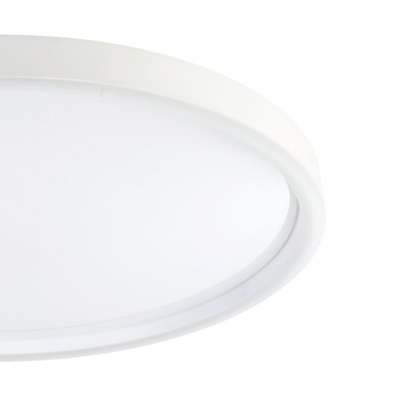 EGLO - Montemorelos-Z loft lamp white w/crystal effect Ø57 - RGB TW - Zigbee, Bluetooth