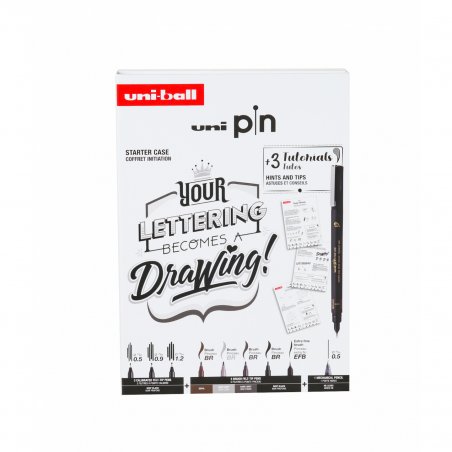 Uni - UNI PIN Collection Pack Lettering - (401257)