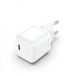 Vention 1-port USB-C GaN Charger(30W) EU-Plug White