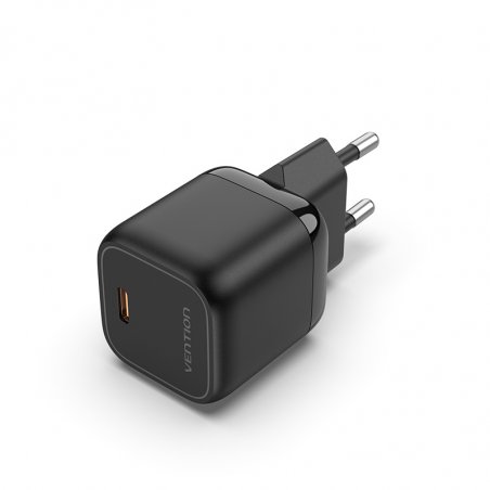Vention FAKB0-EU USB-C GaN 30W power charger (black)