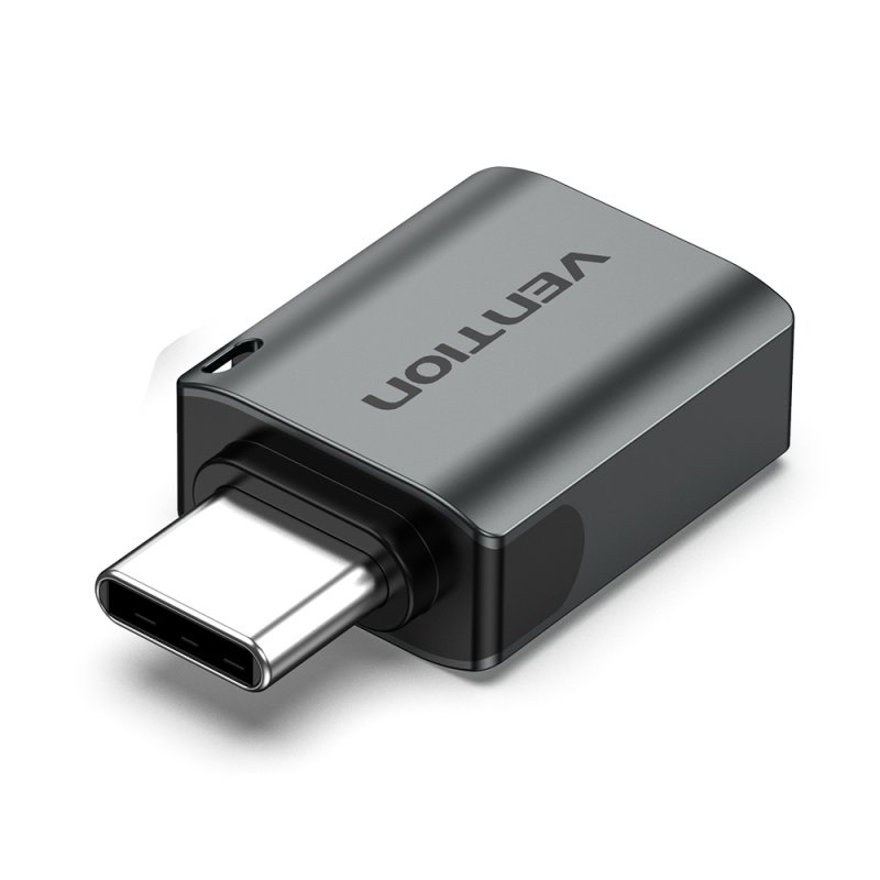 Vention CDQH0 changeur de genre de câble USB C USB A Gris